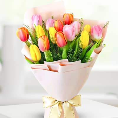 Tulips bouquet