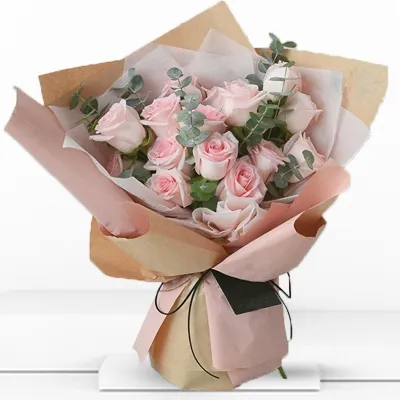 Beautiful Pink Rose Creation