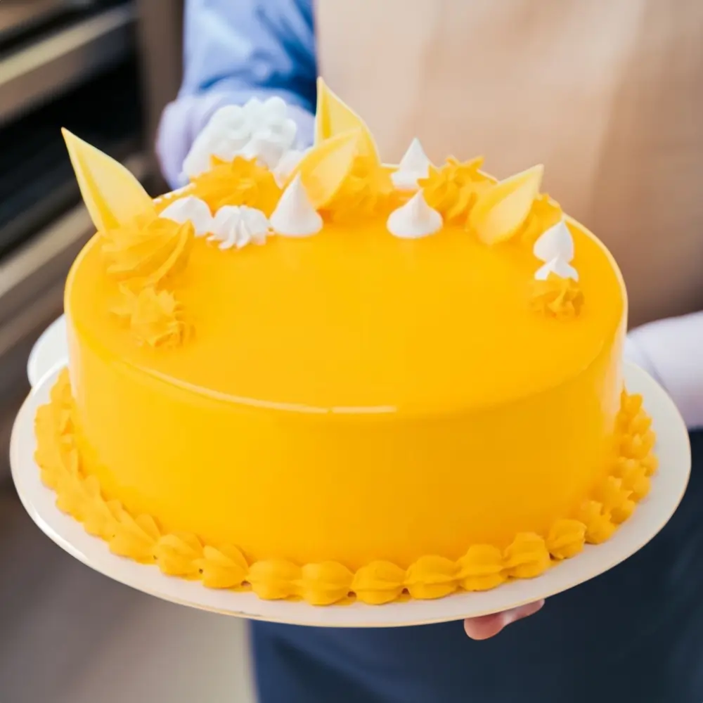 1 kg mango-flavored cake 1 kg mango-flavored cake